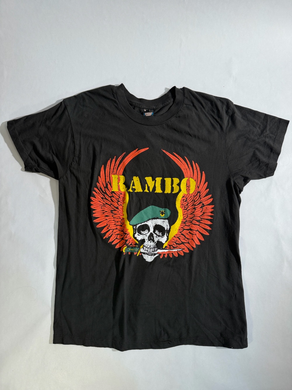 Screen Stars Rambo Shirt Medium